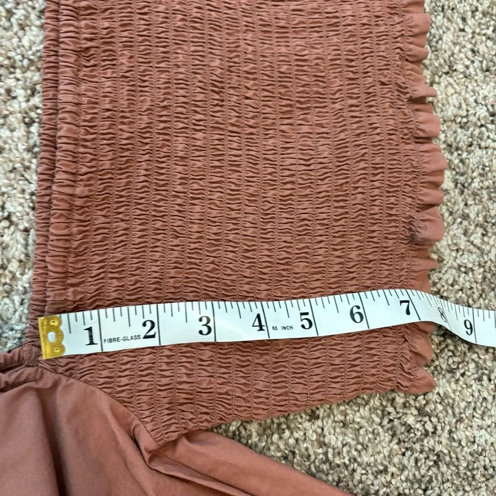 Aritzia‎ Wilfred Inaya Top Pink Sz M Beachy Resort Vacation